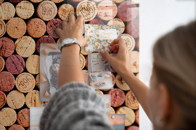 Magnet board Wijnkurkcollectie