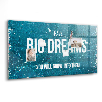 Memobord keuken Motiverende tekst