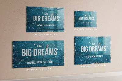 Memobord keuken Motiverende tekst