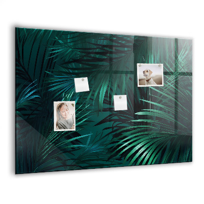 Magnetisch wandbord Tropische bladeren