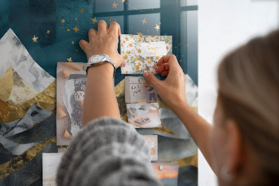 Magnet board Bergen 's nachts