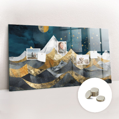 Magnet board Bergen 's nachts