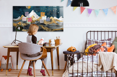 Magnet board Bergen 's nachts