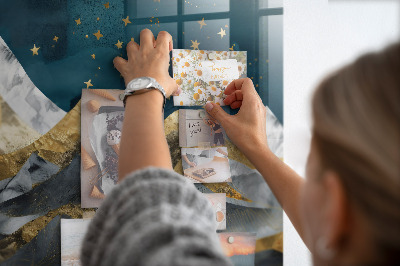 Magnet board Bergen 's nachts