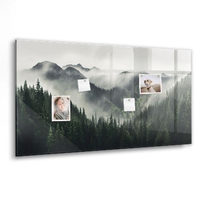 Magnetisch wandbord Boslandschap