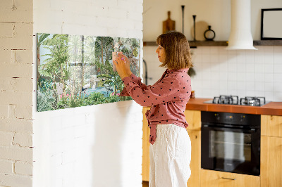 Memobord keuken Natuur jungle natuur