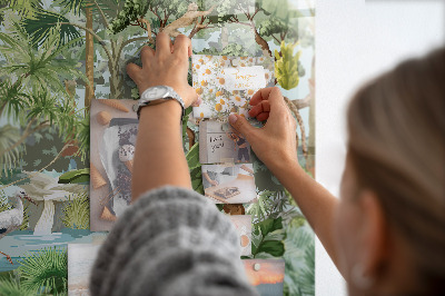 Memobord keuken Natuur jungle natuur