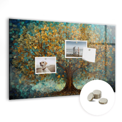 Magnet board Mozaïekboom