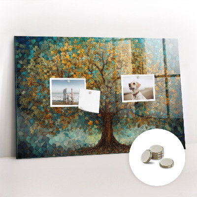 Magnet board Mozaïekboom