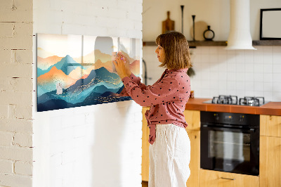 Magnet board Berglandschap