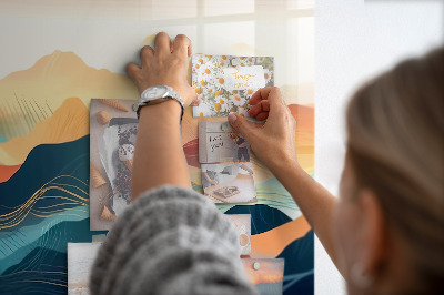 Magnet board Berglandschap