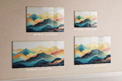 Magnet board Berglandschap