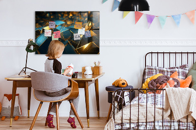 Memobord keuken Decoratieve abstractie