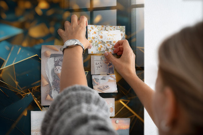 Memobord keuken Decoratieve abstractie