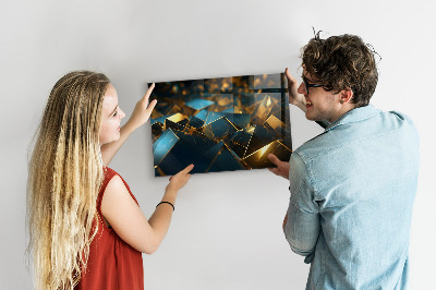 Memobord keuken Decoratieve abstractie