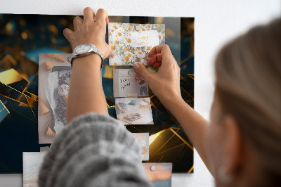 Memobord keuken Decoratieve abstractie