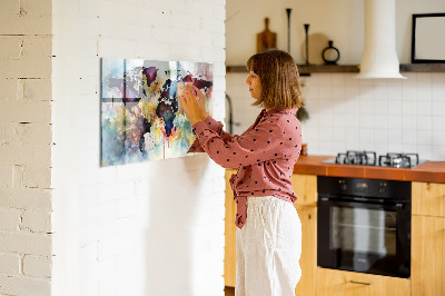 Magnetisch wandbord Aquarelkaart