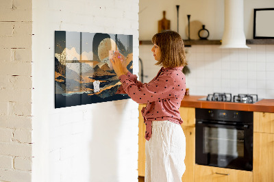 Magnet board Abstract landschap