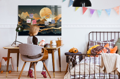 Magnet board Abstract landschap