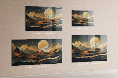 Magnet board Abstract landschap