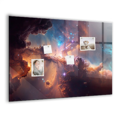 Magnet board Wereld van sterrenruimte