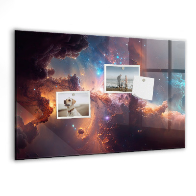 Magnet board Wereld van sterrenruimte