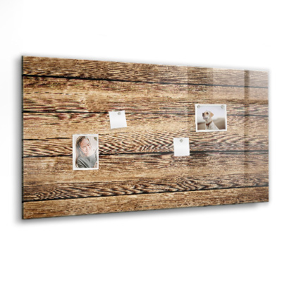Magnet board Houten planken