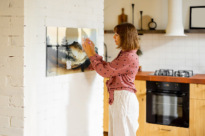 Magnet board Abstract landschap