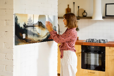 Magnet board Abstract landschap