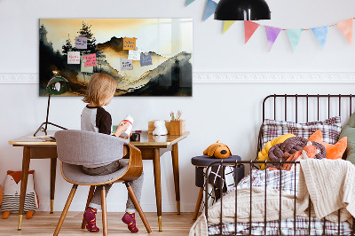 Magnet board Abstract landschap