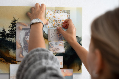 Magnet board Abstract landschap