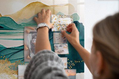 Magnetisch wandbord Berglandschap