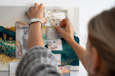 Magnetisch wandbord Berglandschap