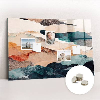 Magnet board Abstract landschap