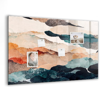 Magnet board Abstract landschap