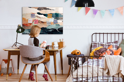 Magnet board Abstract landschap