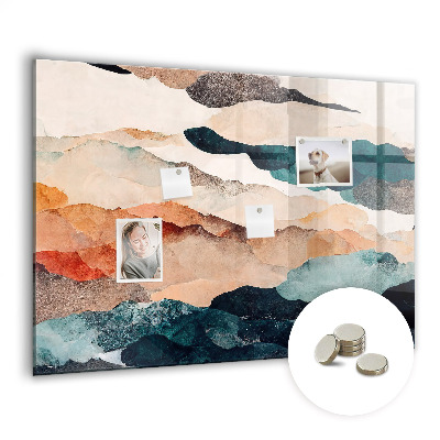 Magnet board Abstract landschap