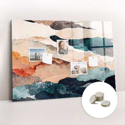 Magnet board Abstract landschap
