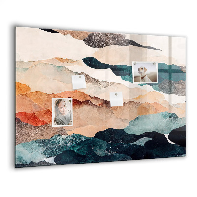 Magnet board Abstract landschap