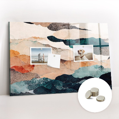 Magnet board Abstract landschap