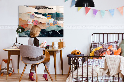 Magnet board Abstract landschap