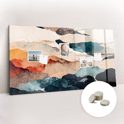 Magnet board Abstract landschap