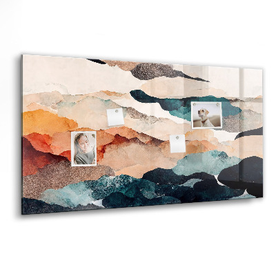 Magnet board Abstract landschap