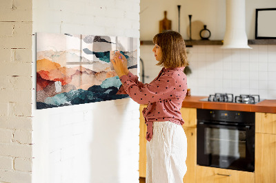 Magnet board Abstract landschap