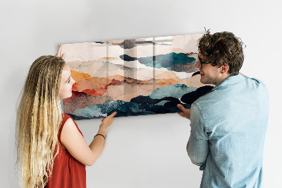 Magnet board Abstract landschap