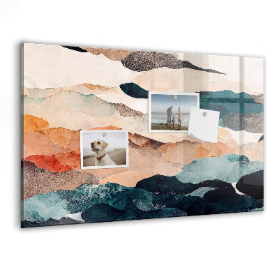 Magnet board Abstract landschap