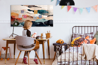 Magnet board Abstract landschap