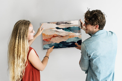 Magnet board Abstract landschap