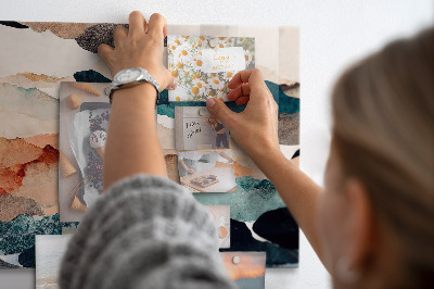 Magnet board Abstract landschap