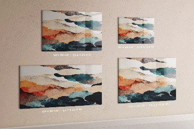 Magnet board Abstract landschap